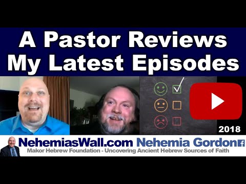 Hebrew Voices #84 – A Pastor Reviews My Latest Episodes (2018)
