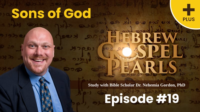 Hebrew Gospel Pearls PLUS #19 – Sons of God