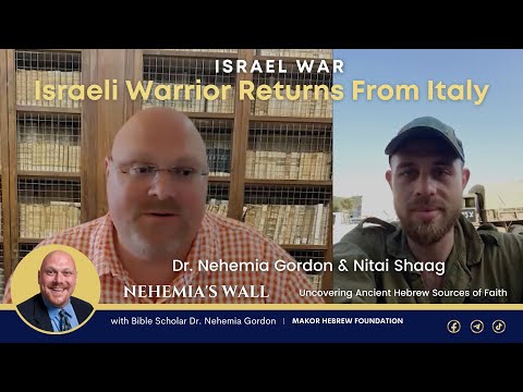 Israel War – Israeli Warrior Returns From Italy