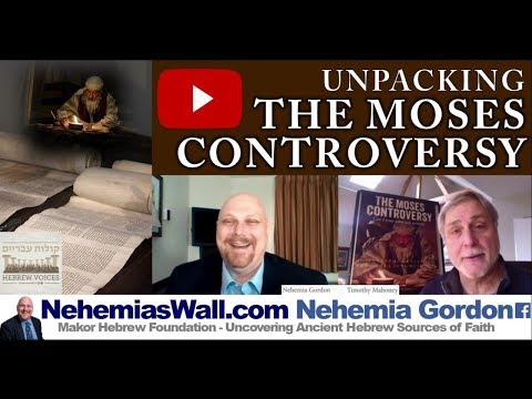 Hebrew Voices #92 – Unpacking the Moses Controversy