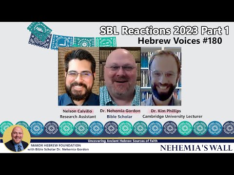 Hebrew Voices #180 – SBL Reactions 2023: Part 1