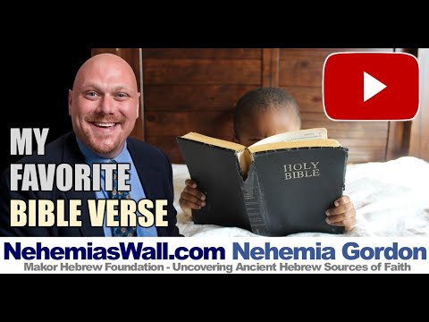 Hebrew Voices #50 – My Favorite Bible Verse (Rebroadcast)