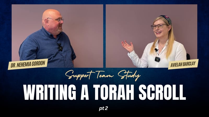 Support Team Study – Writing a Torah Scroll: Part 2